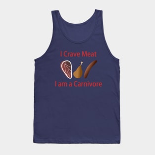 I am a Carnivore Tank Top